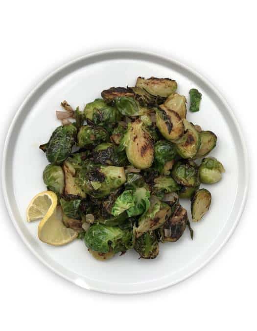 lemon brussels sprouts - Chef Whitney Aronoff | Starseed Kitchen