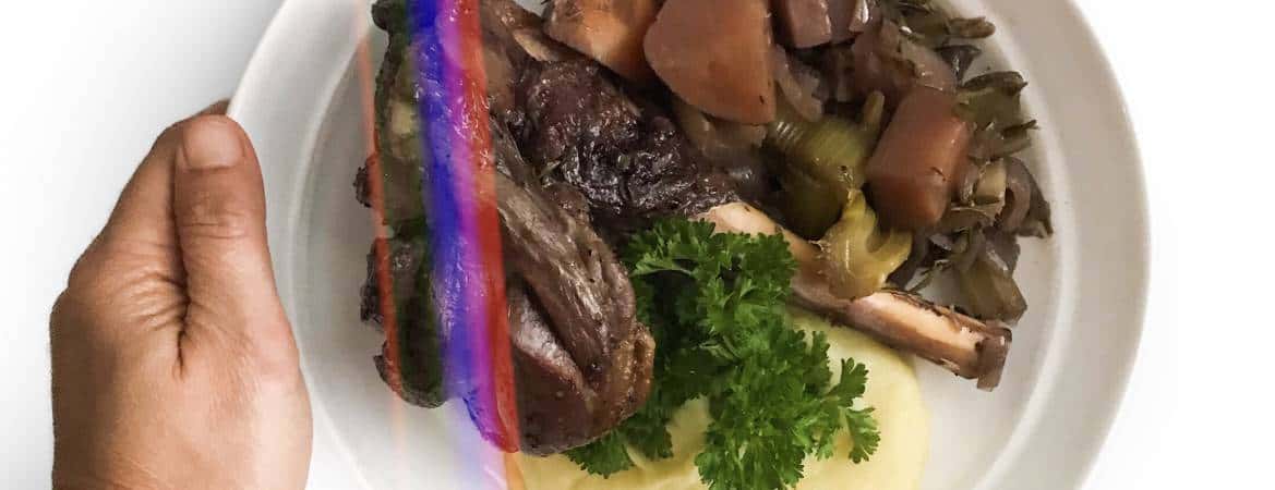 Slow cooked lamb shanks - Chef Whitney Aronoff | Starseed Kitchen