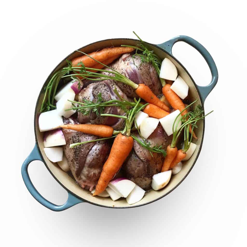 Winter Lamb Stew with Bone Broth & Root Vegetables - Chef Whitney Aronoff | Starseed Kitchen