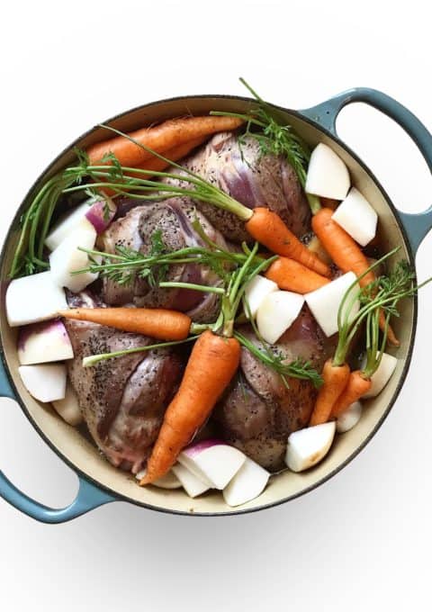 Winter Lamb Stew with Bone Broth & Root Vegetables - Chef Whitney Aronoff | Starseed Kitchen