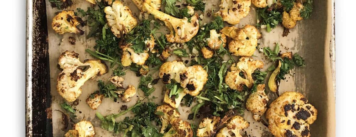 Roasted Curry Cauliflower Salad - Chef Whitney Aronoff | Starseed Kitchen