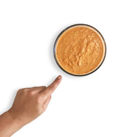 Magical Roasted Red Bell Pepper Romesco Sauce - Chef Whitney Aronoff | Starseed Kitchen