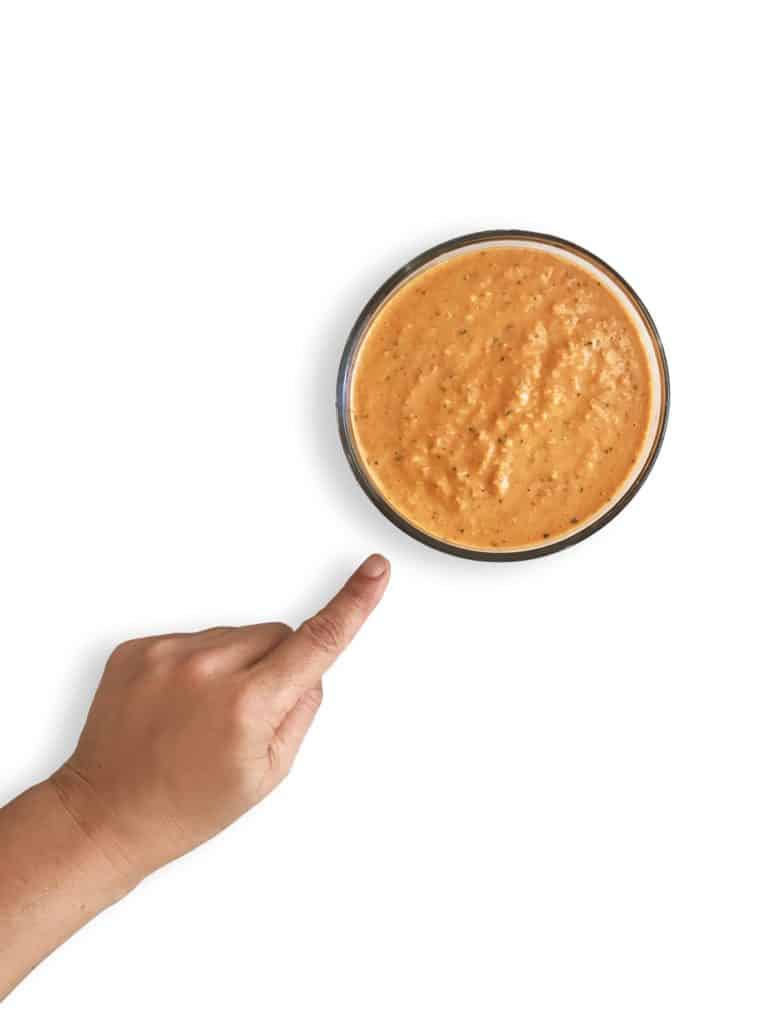 Magical Roasted Red Bell Pepper Romesco Sauce - Chef Whitney Aronoff | Starseed Kitchen