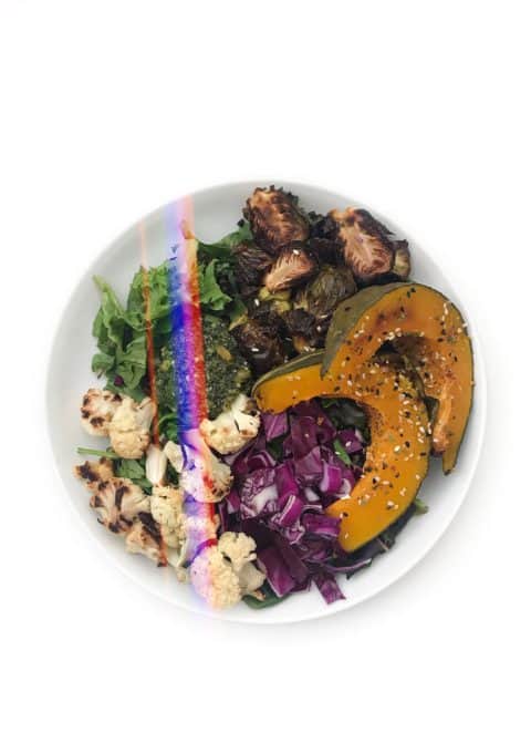 Fall Meal Prep Salad with kabocha squash - Chef Whitney Aronoff | Starseed Kitchen