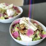 Pear Panzanella Salad with Pistachios & Burrata - Chef Whitney Aronoff | Starseed Kitchen