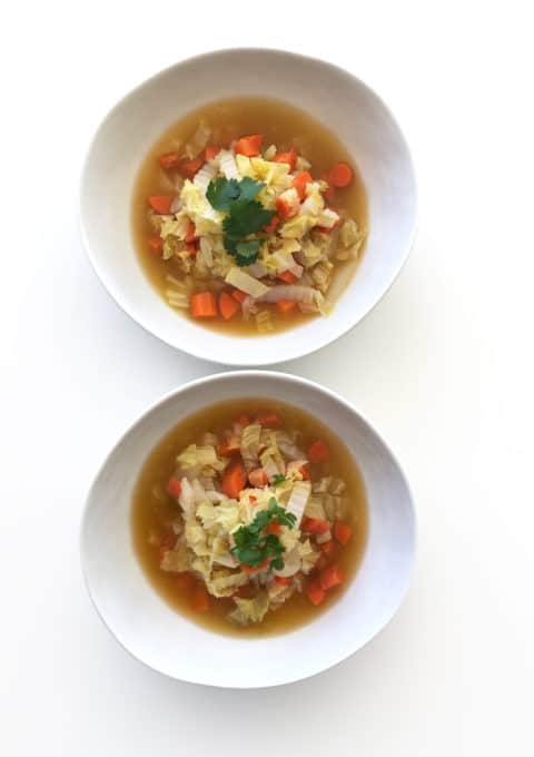 Bright & Healthy Lemon Coriander Soup - Chef Whitney Aronoff | Starseed Kitchen