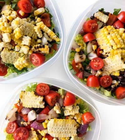 Grilled Corn Mexican Salad - Chef Whitney Aronoff | Starseed Kitchen