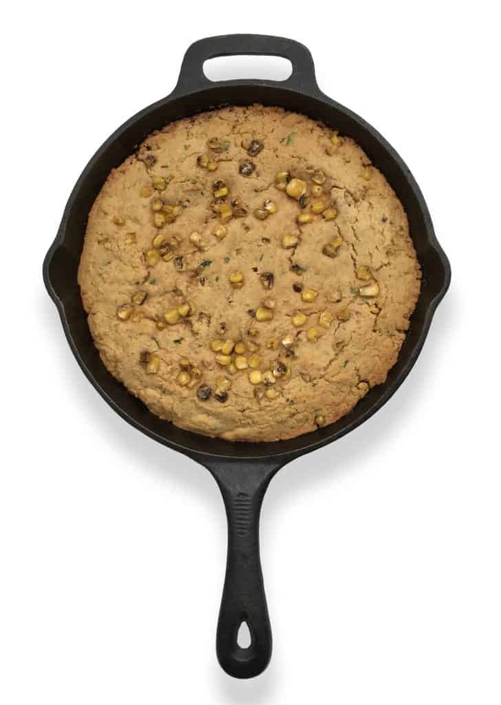 Dairy Free Cornbread In A Cast Iron Skillet - Yay Kosher