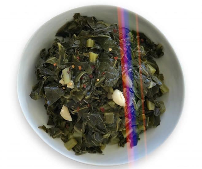 Vegetarian Collard Greens - Chef Whitney Aronoff | Starseed Kitchen