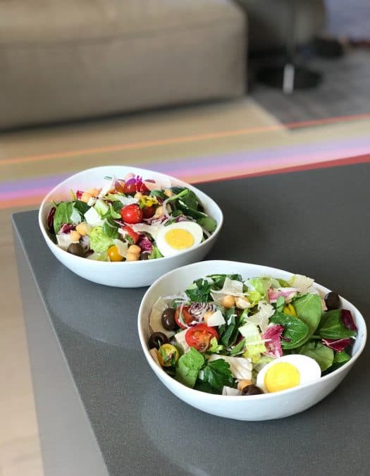 Vegetarian Italian Green Salad - Chef Whitney Aronoff | Starseed Kitchen