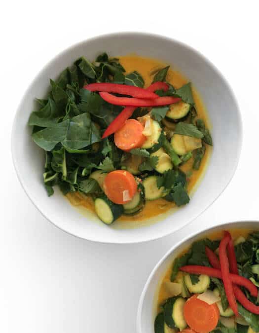 Thai Yellow Coconut Curry - Chef Whitney Aronoff | Starseed Kitchen