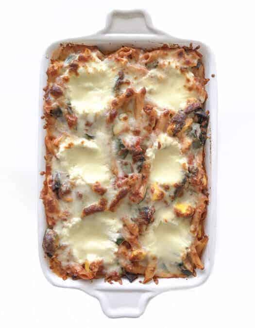 Baked Pasta with Zucchini and Mozzarella - Chef Whitney Aronoff | Starseed Kitchen