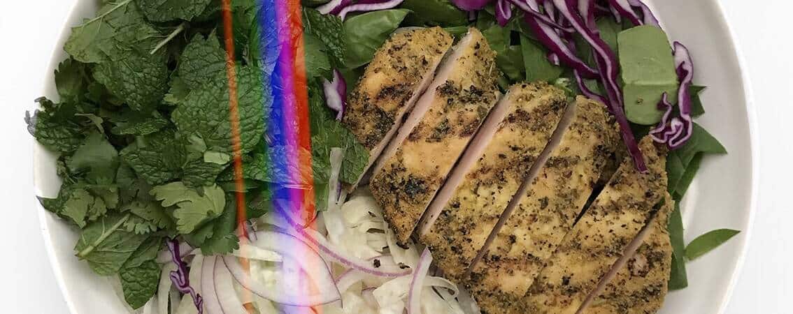 Shaved Fennel Salad with Grilled Chicken - Chef Whitney Aronoff | Starseed Kitchen