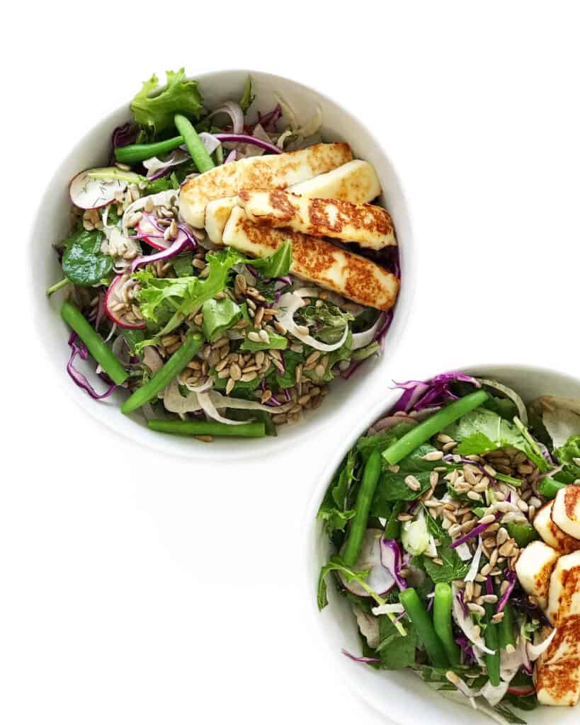 Halloumi Salad Recipe - Chef Whitney Aronoff | Starseed Kitchen