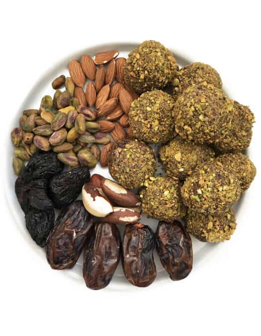 Fig Ball Recipe with Almonds & Pistachios - Chef Whitney Aronoff | Starseed Kitchen
