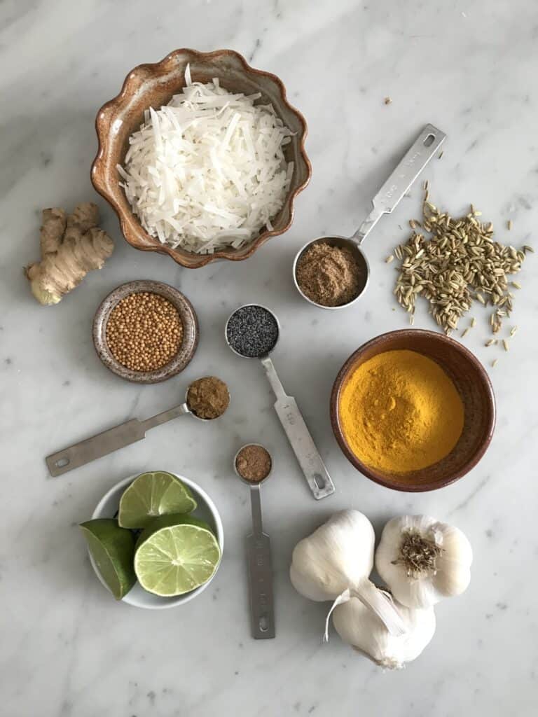 Simple Ingredients for Red Chicken Curry Recipe - Chef Whitney Aronoff | Starseed Kitchen