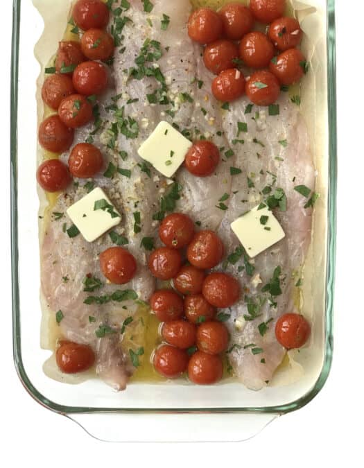 Baked Lemon Butter Rockfish Recipe for Meal Prep