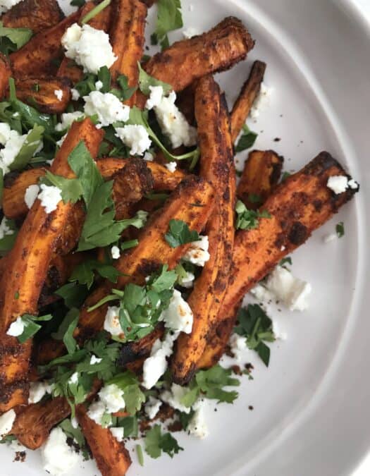Roasted Carrot Salad with Starseed Kitchen 11 Magic Herbs & Spices