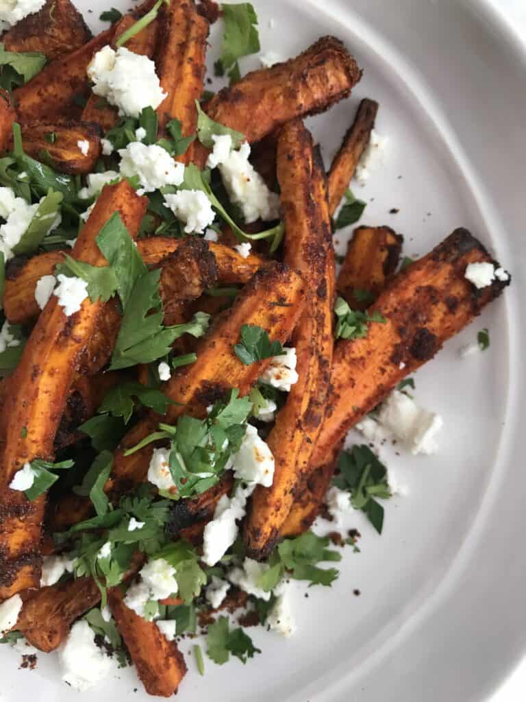 Roasted Carrot Salad with Starseed Kitchen 11 Magic Herbs & Spices