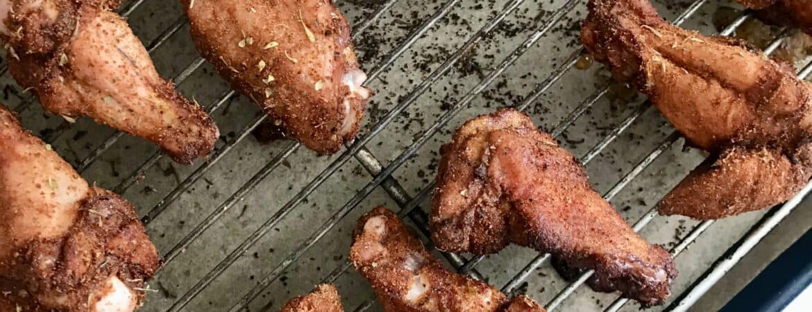 Crispy Baked Chicken Wings and Drumsticks