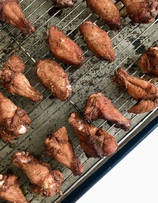 Crispy Baked Chicken Wings and Drumsticks