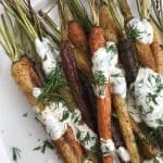 Baked Rainbow Colored Carrots with Starseed Kitchen 11 Magic Herbs & Spices