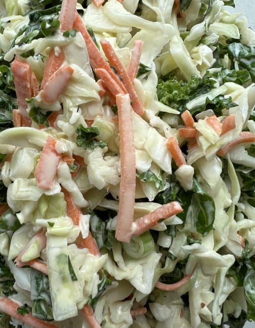 Healthy Coleslaw Recipe With Kale